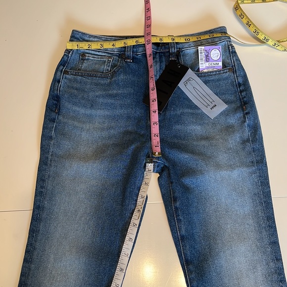 NWT AG HALE Piper High Waist Skinny Cut Hem Embroidered Jean Size 27 - Picture 9 of 13